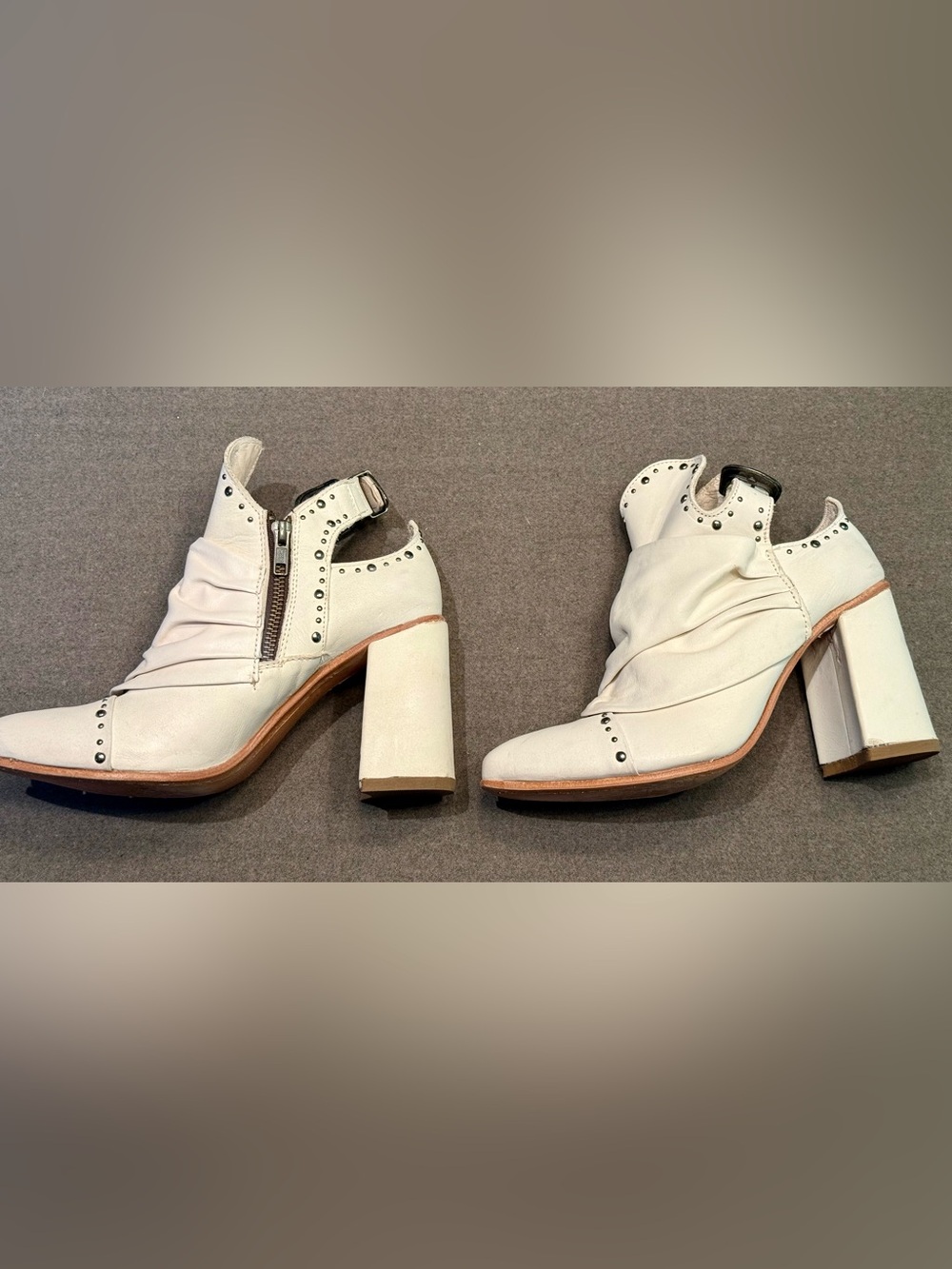 Freebird Jericho Studded Pointed Slingback Mules - Picture 3 of 6